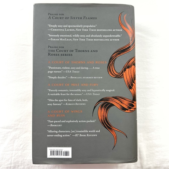 A Court Of Silver Flames by Sarah J. Maas Book Hardcover Fiction Romance - Picture 3 of 3